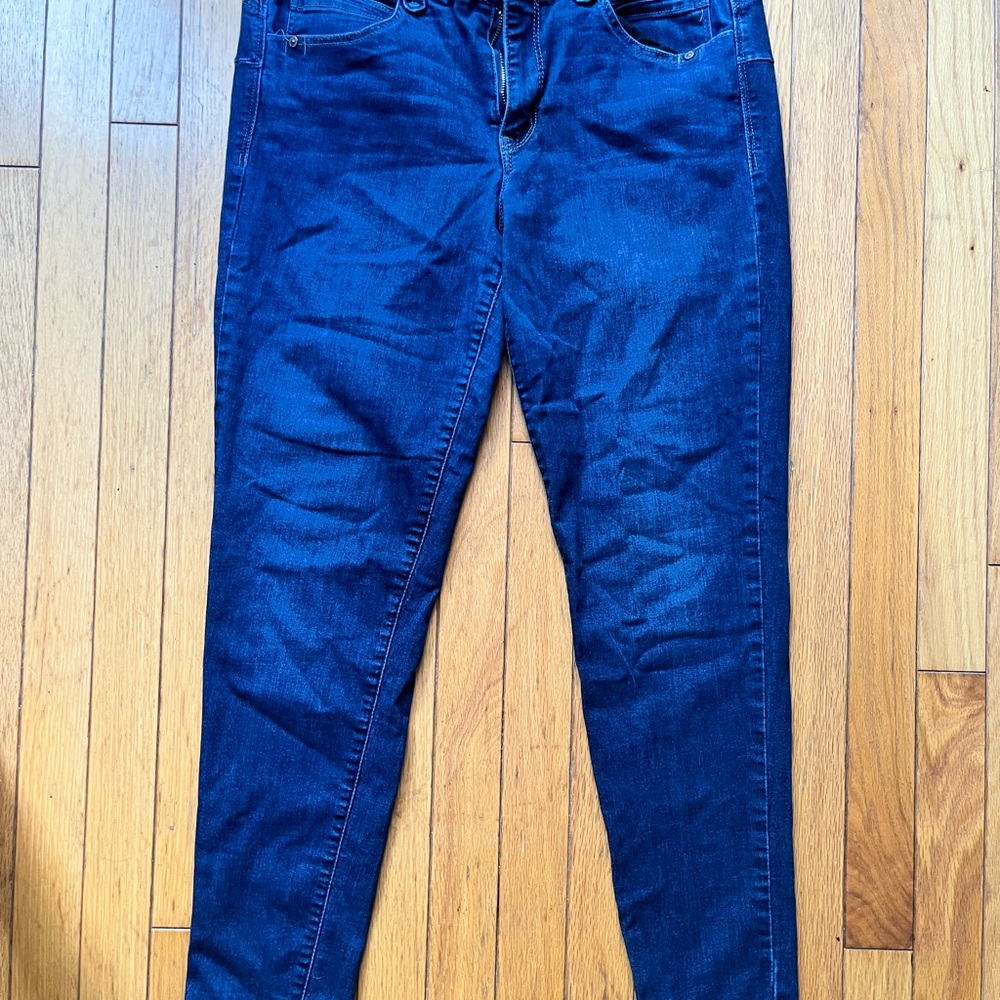 Democracy Dark Blue “Ab”solution Skinny Jeans